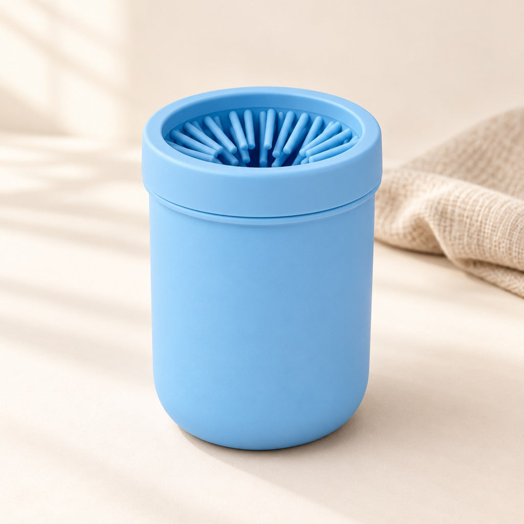 Pawkyn MudFree paw cleaner in Sky Blue